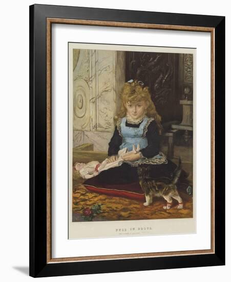 Puss in Boots-John Everett Millais-Framed Giclee Print