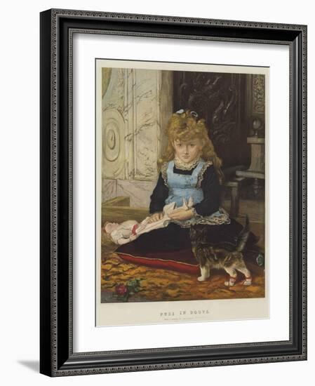 Puss in Boots-John Everett Millais-Framed Giclee Print