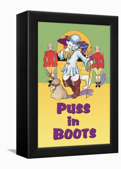 Puss in Boots-null-Framed Stretched Canvas