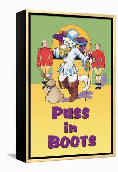 Puss in Boots-null-Framed Stretched Canvas