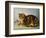 Puss Napping-George Baxter-Framed Giclee Print