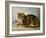 Puss Napping-George Baxter-Framed Giclee Print