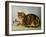 Puss Napping-George Baxter-Framed Giclee Print