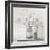 Pussy Willow Still Life Gray Pots Shiplap-Julia Purinton-Framed Art Print