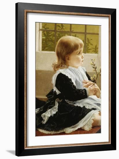 Pussy Willow-George Dunlop Leslie-Framed Giclee Print