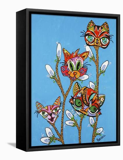 Pussy Willows-Debra Denise Purcell-Framed Premier Image Canvas