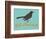 Put A Bird On It Blue-null-Framed Premium Giclee Print