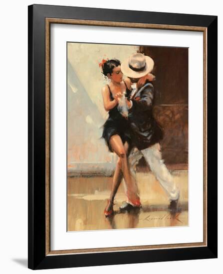 Put on Your Red Shoes-Raymond Leech-Framed Art Print