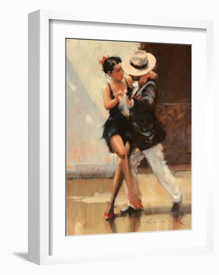 Put on Your Red Shoes-Raymond Leech-Framed Art Print