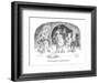 "Put the punster in with the mime." - New Yorker Cartoon-Pat Byrnes-Framed Premium Giclee Print