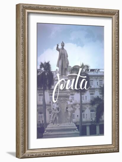 Puta-null-Framed Art Print