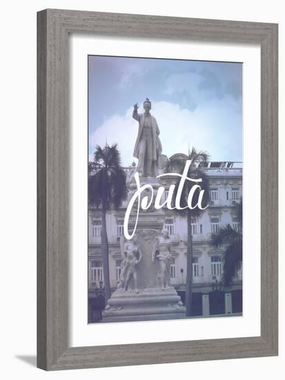 Puta-null-Framed Art Print