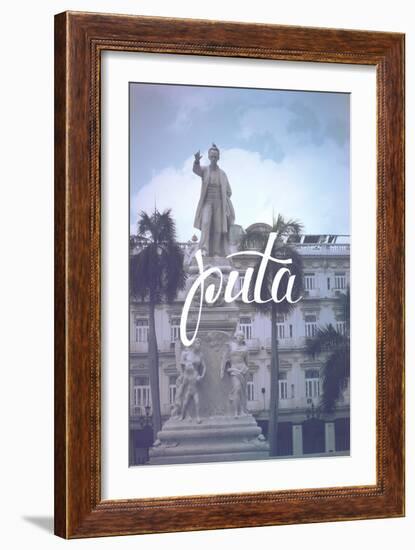 Puta-null-Framed Art Print