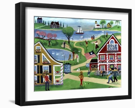 Putt Putt Inn-Cheryl Bartley-Framed Giclee Print