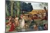 Puvis De Chavannes, Pierre Cecil (1824-1898) Summer Oil on Canvas before 1873 National Gallery, Lon-Pierre Puvis de Chavannes-Mounted Giclee Print