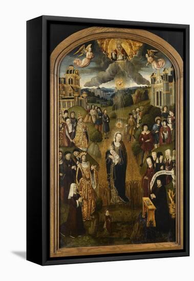Puy d'Abbeville : la Vierge au froment-null-Framed Premier Image Canvas