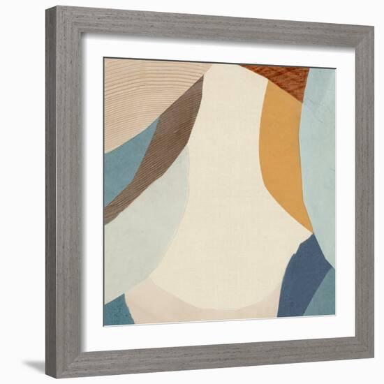 Puzzle Coutout I-null-Framed Art Print