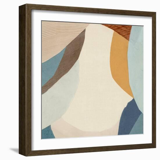 Puzzle Coutout I-null-Framed Art Print