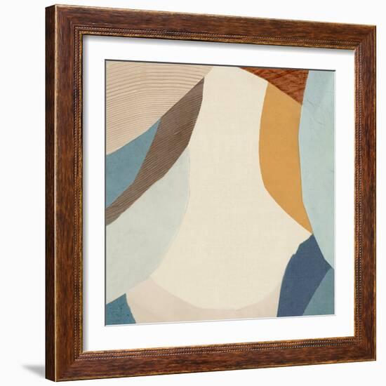 Puzzle Coutout I-null-Framed Art Print
