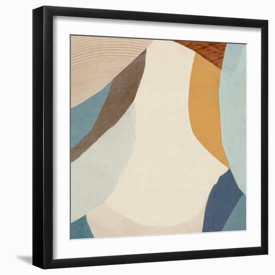 Puzzle Coutout I-null-Framed Art Print