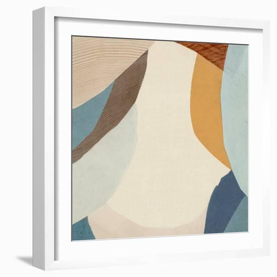 Puzzle Coutout I-null-Framed Art Print