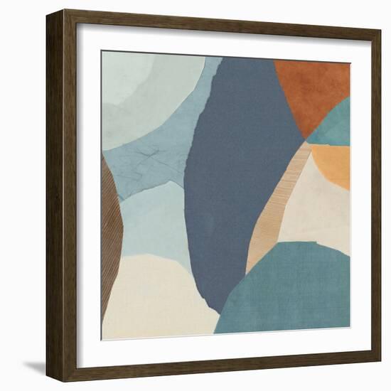 Puzzle Coutout III-null-Framed Art Print