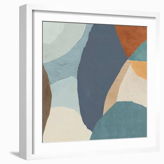 Puzzle Coutout III-null-Framed Art Print
