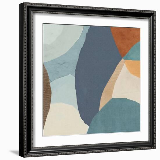 Puzzle Coutout III-null-Framed Art Print