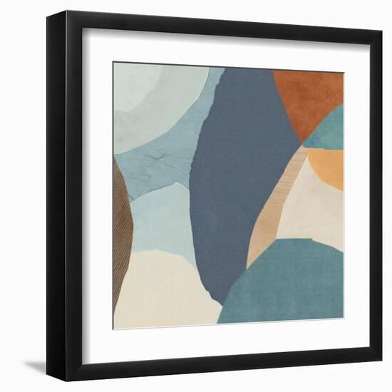 Puzzle Coutout III-null-Framed Art Print