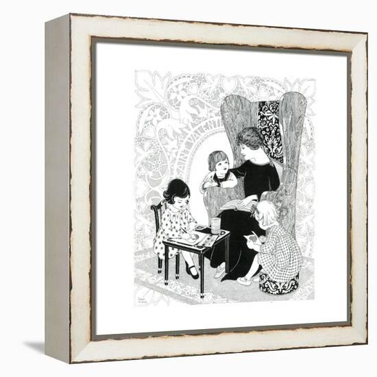 Puzzle Find St. Valentine - Child Life-Helen Hudson-Framed Premier Image Canvas