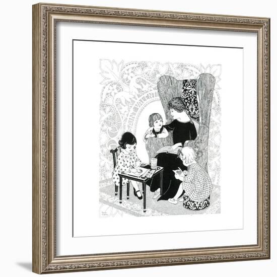 Puzzle Find St. Valentine - Child Life-Helen Hudson-Framed Giclee Print