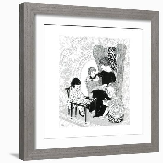 Puzzle Find St. Valentine - Child Life-Helen Hudson-Framed Giclee Print