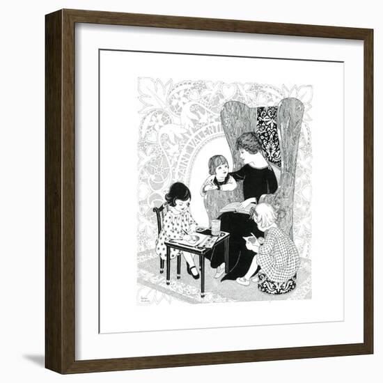 Puzzle Find St. Valentine - Child Life-Helen Hudson-Framed Giclee Print