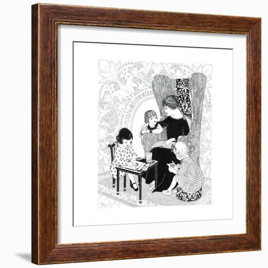 Puzzle Find St. Valentine - Child Life-Helen Hudson-Framed Giclee Print