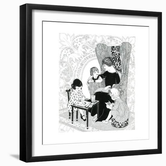 Puzzle Find St. Valentine - Child Life-Helen Hudson-Framed Giclee Print