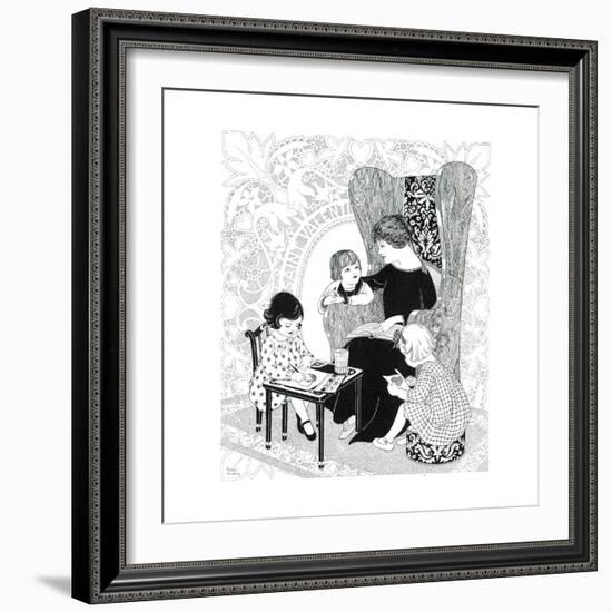 Puzzle Find St. Valentine - Child Life-Helen Hudson-Framed Giclee Print
