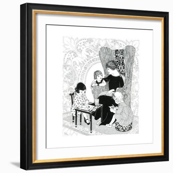 Puzzle Find St. Valentine - Child Life-Helen Hudson-Framed Giclee Print