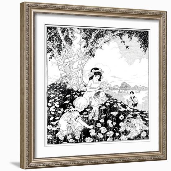 Puzzle--Find the Farmer - Child Life-Helen Hudson-Framed Giclee Print