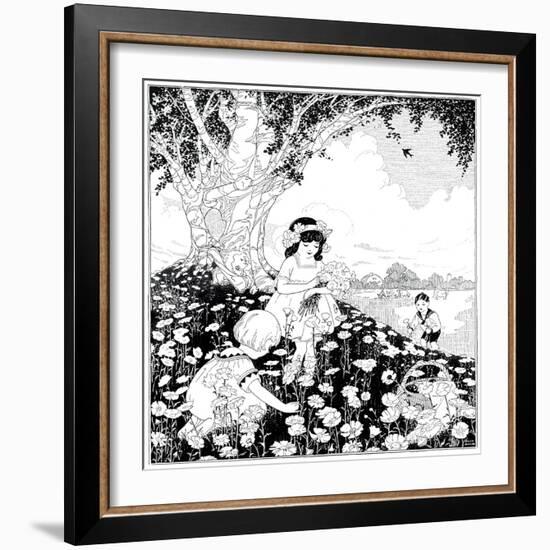 Puzzle--Find the Farmer - Child Life-Helen Hudson-Framed Giclee Print