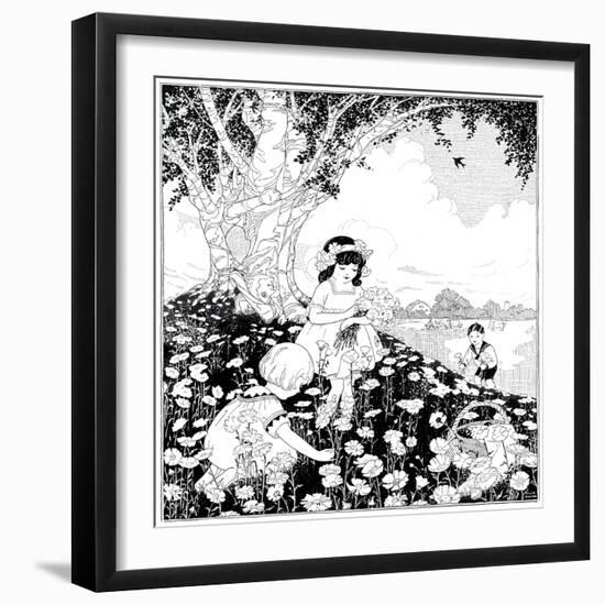 Puzzle--Find the Farmer - Child Life-Helen Hudson-Framed Giclee Print