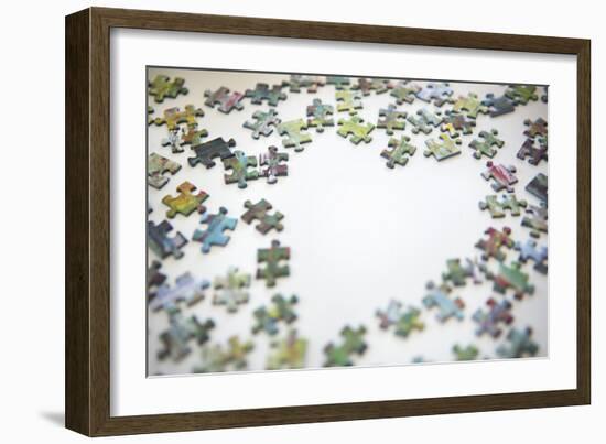 Puzzle Heart II-Karyn Millet-Framed Photographic Print