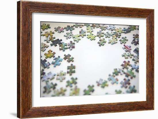 Puzzle Heart II-Karyn Millet-Framed Photographic Print