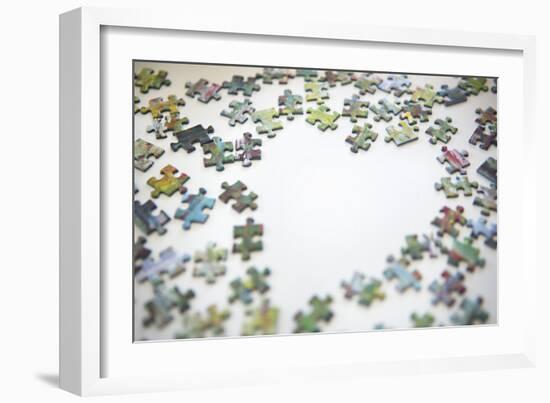 Puzzle Heart II-Karyn Millet-Framed Photographic Print