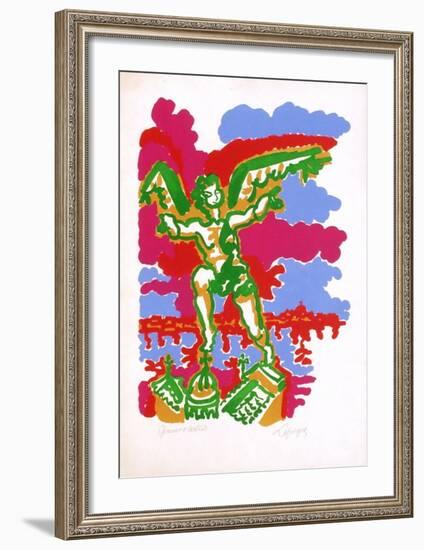 PV - Venise l'archange-Charles Lapicque-Framed Limited Edition