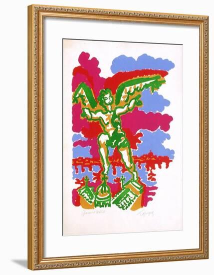 PV - Venise l'archange-Charles Lapicque-Framed Limited Edition