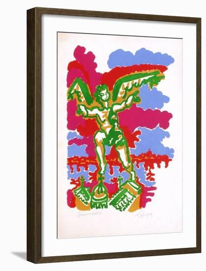 PV - Venise l'archange-Charles Lapicque-Framed Limited Edition