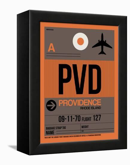 PVD Providence Luggage Tag I-NaxArt-Framed Stretched Canvas