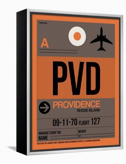 PVD Providence Luggage Tag I-NaxArt-Framed Stretched Canvas