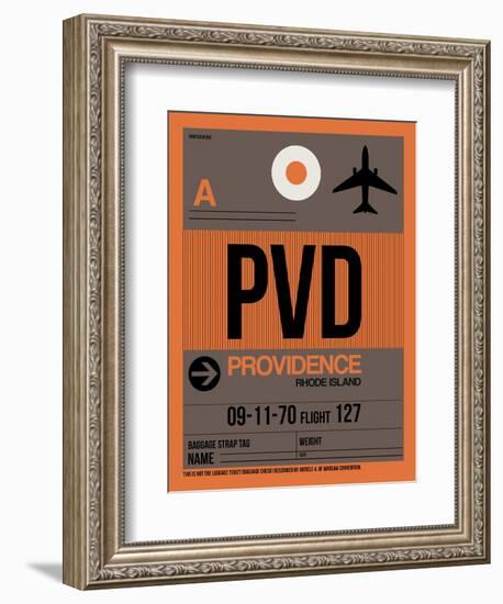 PVD Providence Luggage Tag I-NaxArt-Framed Premium Giclee Print