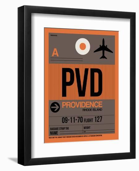 PVD Providence Luggage Tag I-NaxArt-Framed Premium Giclee Print